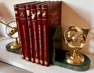 North American Hunting Club Hardback Books – Vintage Set of 6