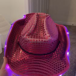 Light Up Cowgirl Hat 