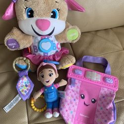 Fisher Price Toys Lot of 4 Read Description P/up Sheepshead Bay Brooklyn NY