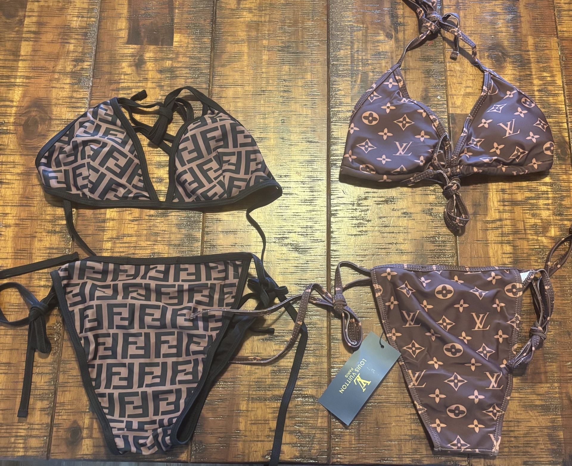 Fendi, Louis Vuitton Bikini Two Piece  