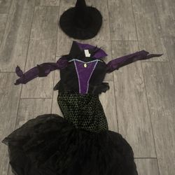 Witch Costume Size 7-8