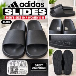 Adidas Black Slide Sandals