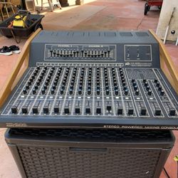 Peavey XR 1200 Stereo Powered Build In  Mixing Console 