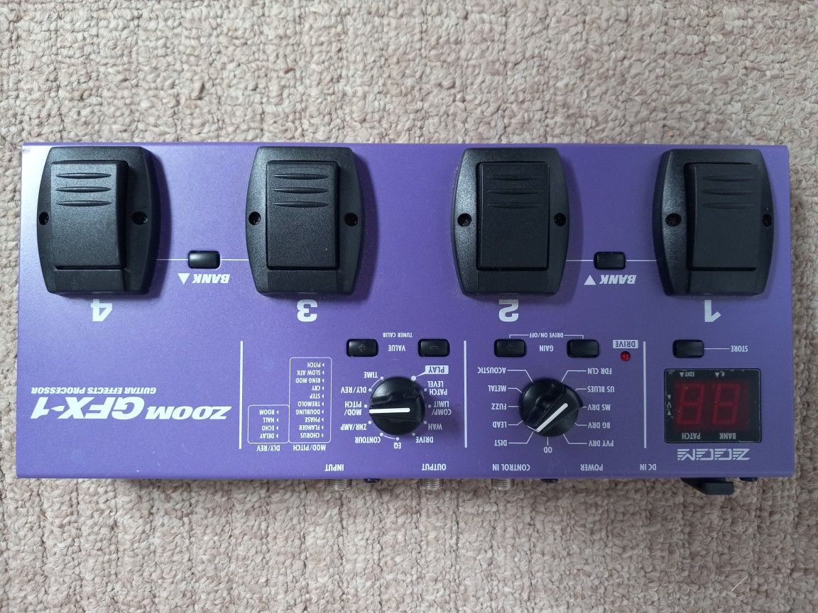 Zoom Guitar Effects Processors