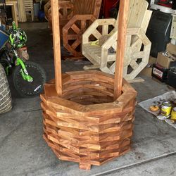 Wooden Wishing well