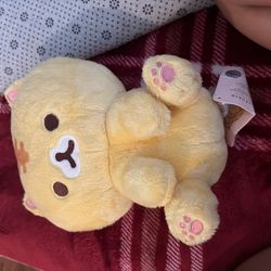 Yellow Cat plush 