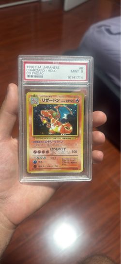 Pokemon Harizard CD Promo Holo PSA 9 Japanese
