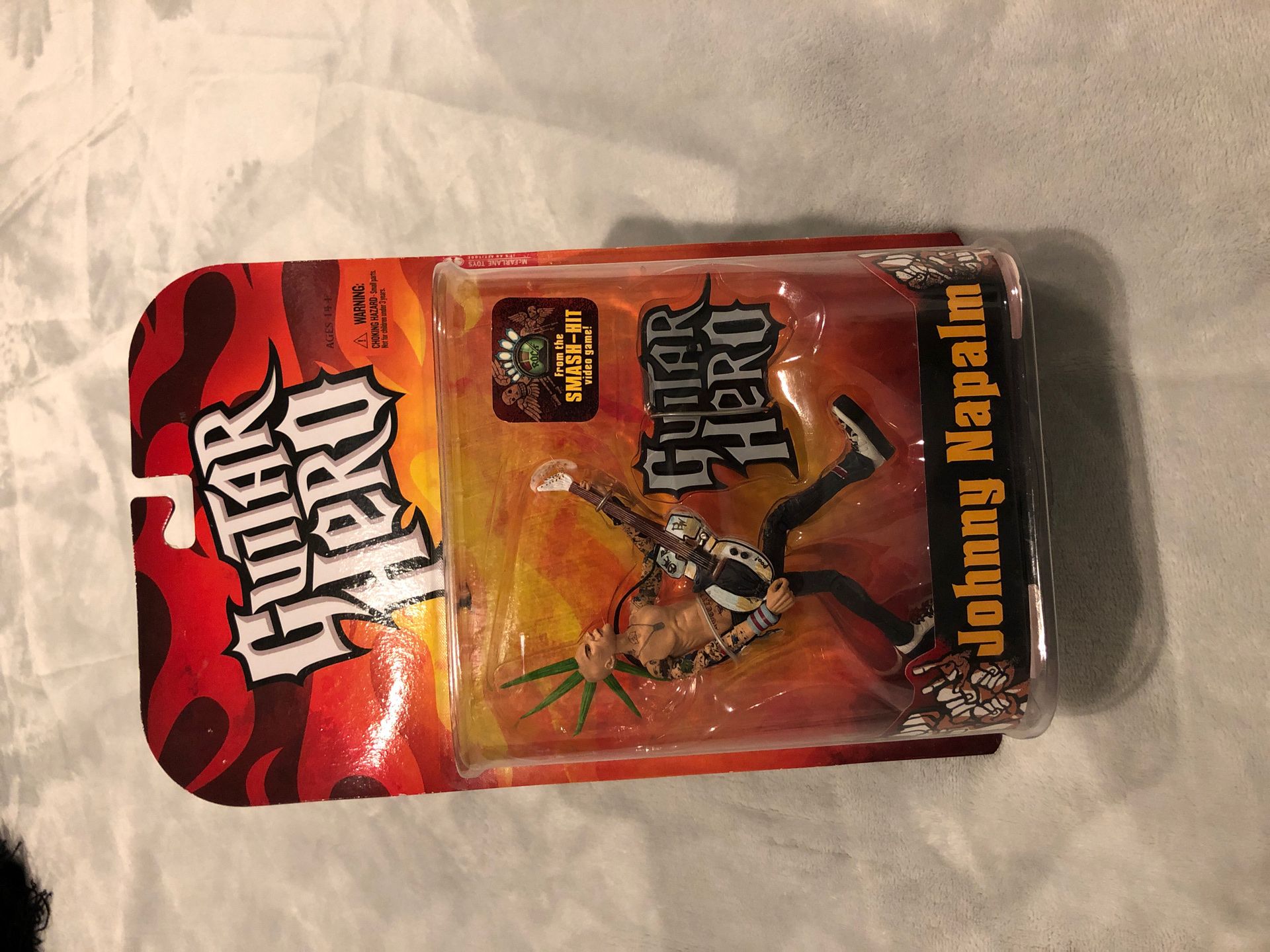 Guitar hero Johnny Napalm action figure