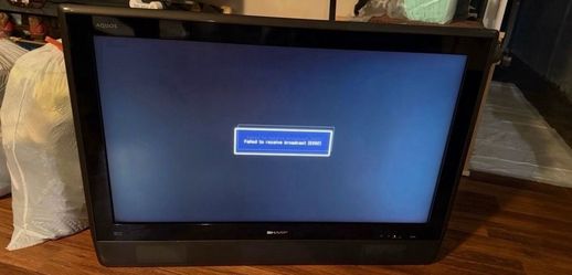 Aquos Sharp 46 Inch Tv With Wall Mount