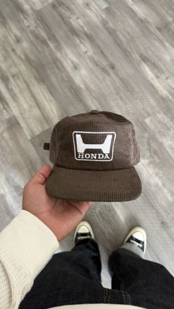 Retro honda corduroy hat
