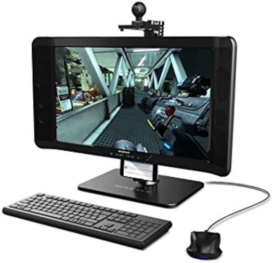 GAEMS Weighted Monitor Stand 19.5” Rail System