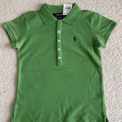 Polo Ralph Lauren Kids Girls Polo Shirt Size M(8-10)