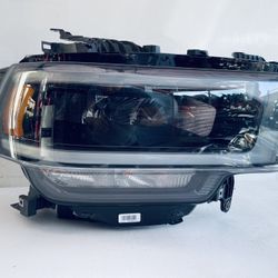 2019-2024 DODGE RAM 2(contact info removed) RIGHT PASSENGER SIDE HEADLIGHT LED OEM BLACK
