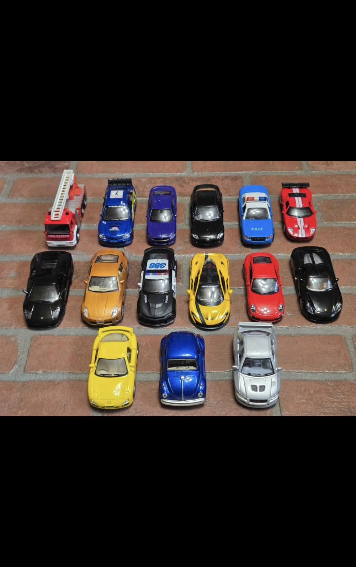 Kinsmart And Welly 1/32nd Cars And Trucks Lot of 15