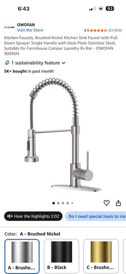 Kitchen Faucets