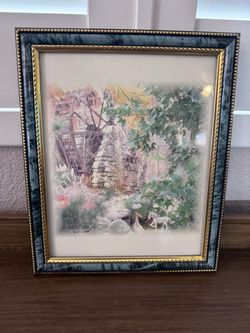 Framed Watercolor Print