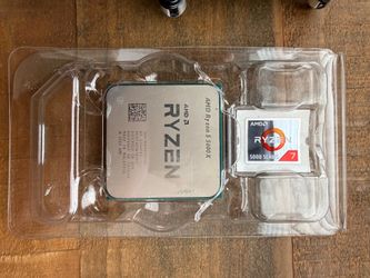 AMD 5600X CPU and Cooler