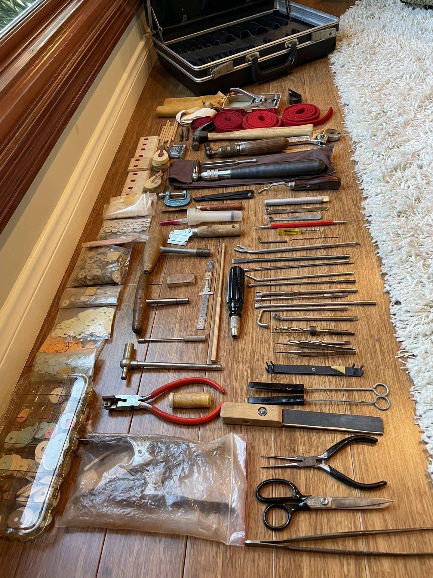 Piano Tuning & Regulating Tools with Case