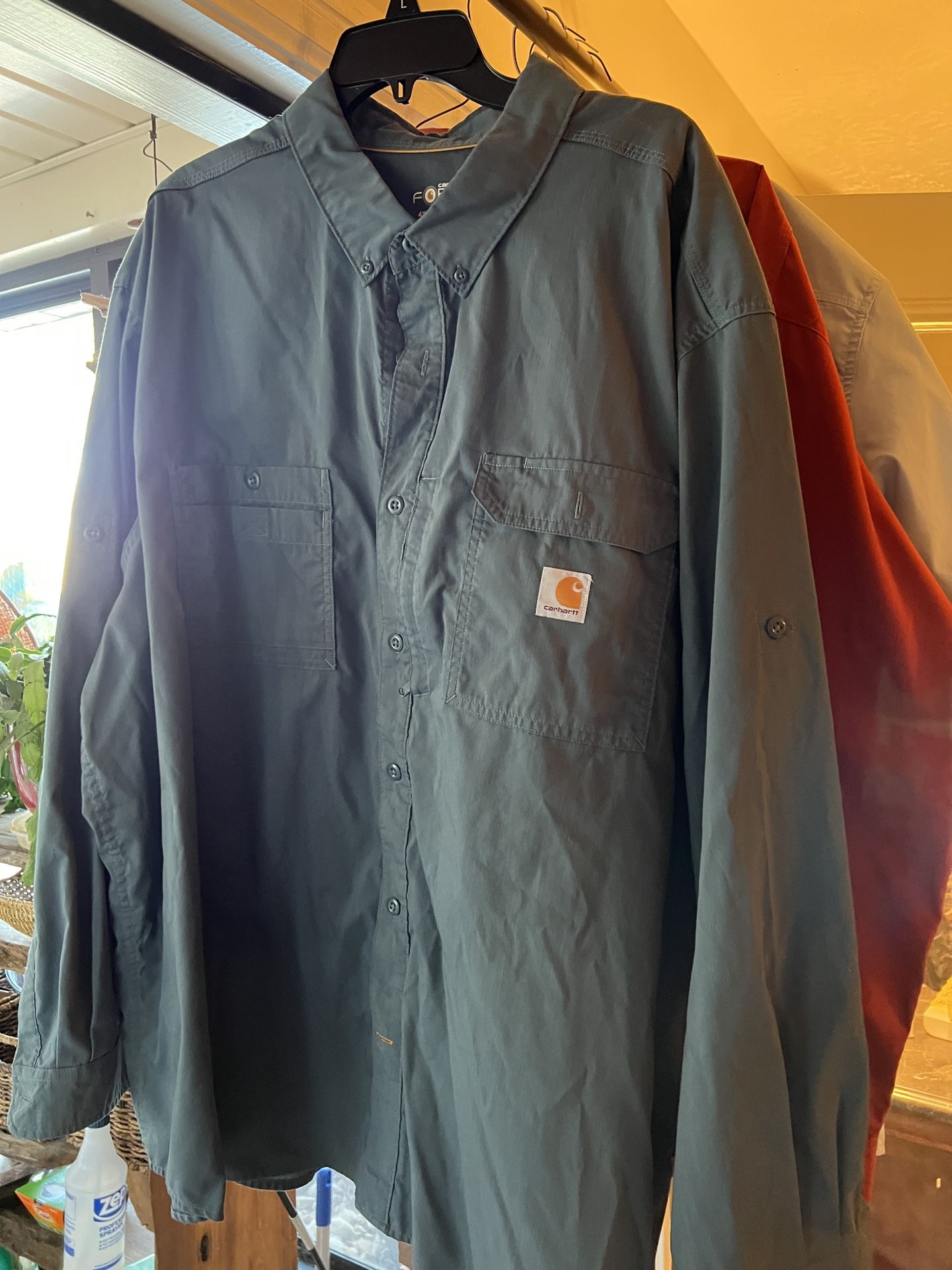 Carhart Forest Ridgefield Shirt Size 4X