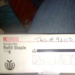 Staples Type K