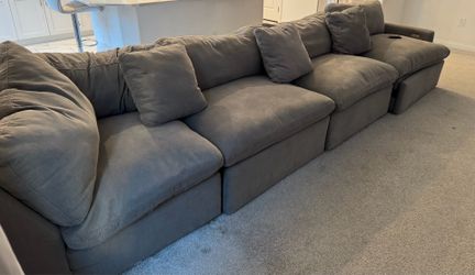Cloud reclining sectional