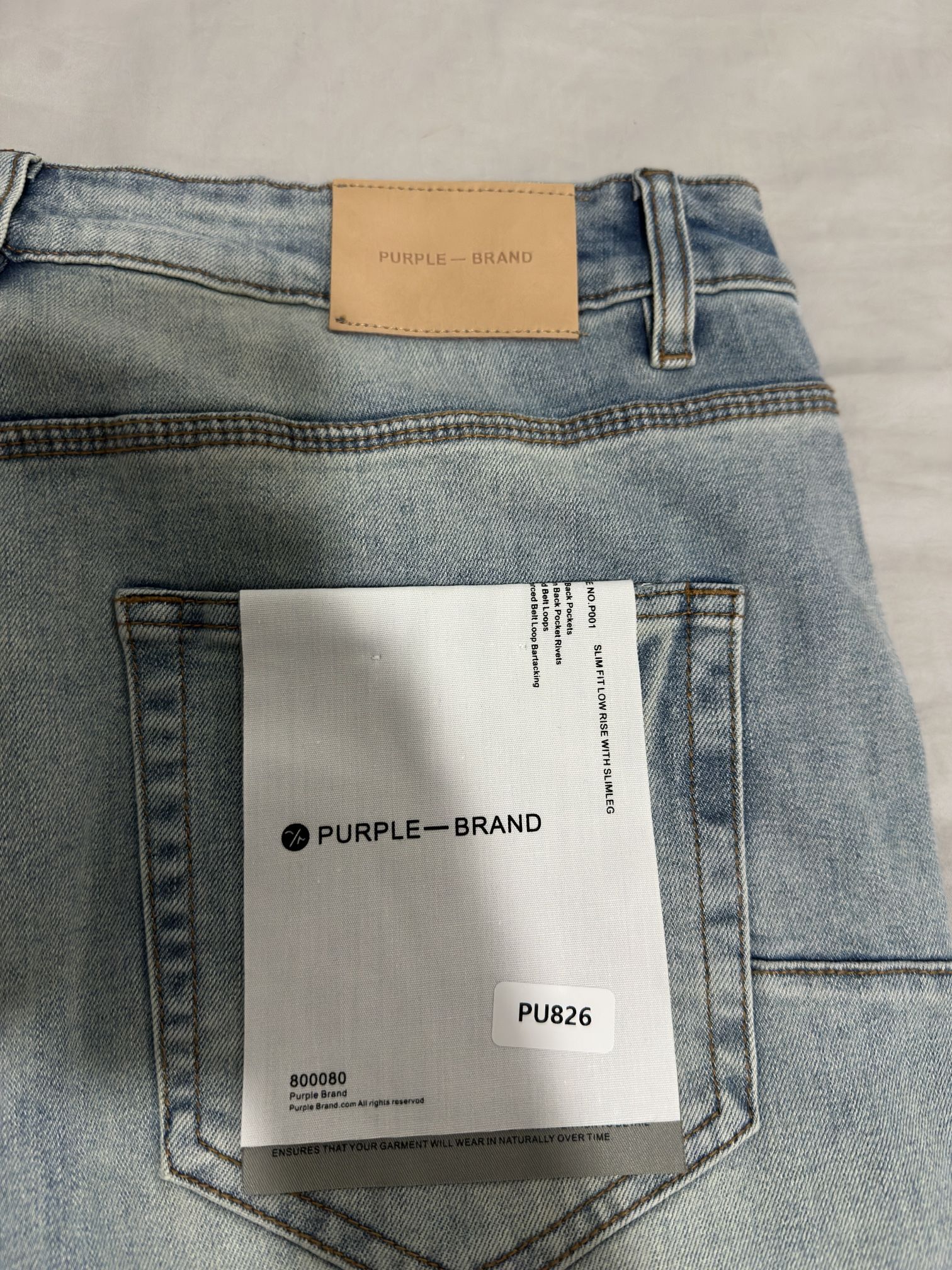 Purple Jeans 36W 36L