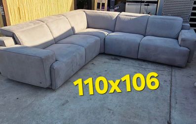 Natuzzi Editions Modus 5-Piece Power Reclining Sectional/LEATHER