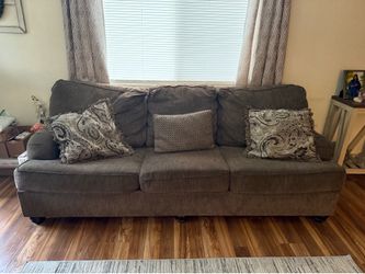 Couch and love seat for living room