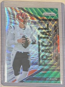 Joe Burrow Prizm Fractal