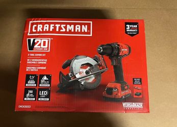 Craftsman V20-volt Max 2-Tool Power Tool Combo Kit
