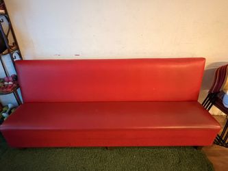 long red couch