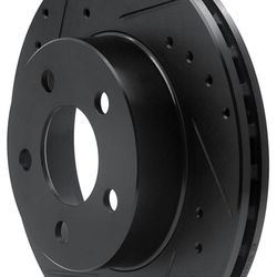 Drilled and Slotted Front Brake, Ford Mercury Mazda