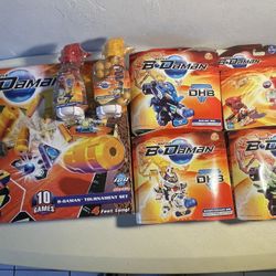 Battle B-Daman , DHB, and Loader (balls) New Kits Available