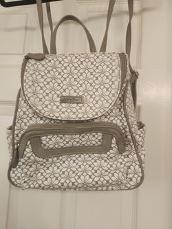 Tan small backpack