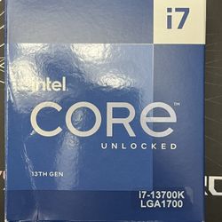 Intel Core I7-13700K CPU And Contact Frame 