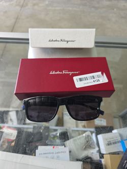 SALVATORE  FERRAGAMO- 962 sunglasses,  black frame