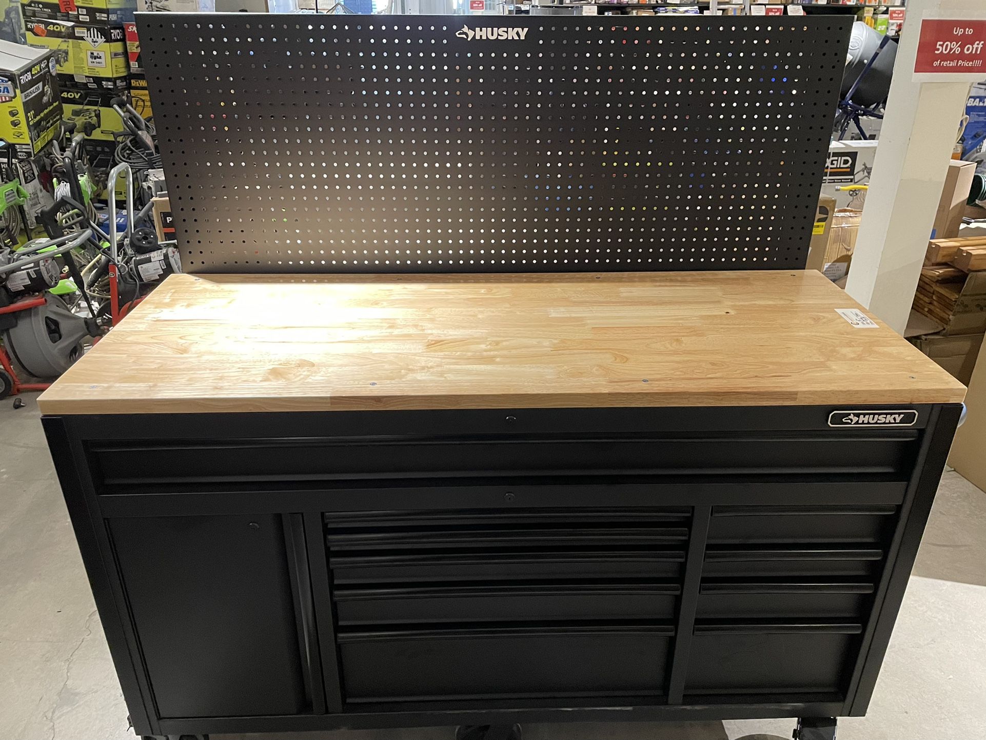 61” Heavy Duty Husky Mobile Garage Drawer