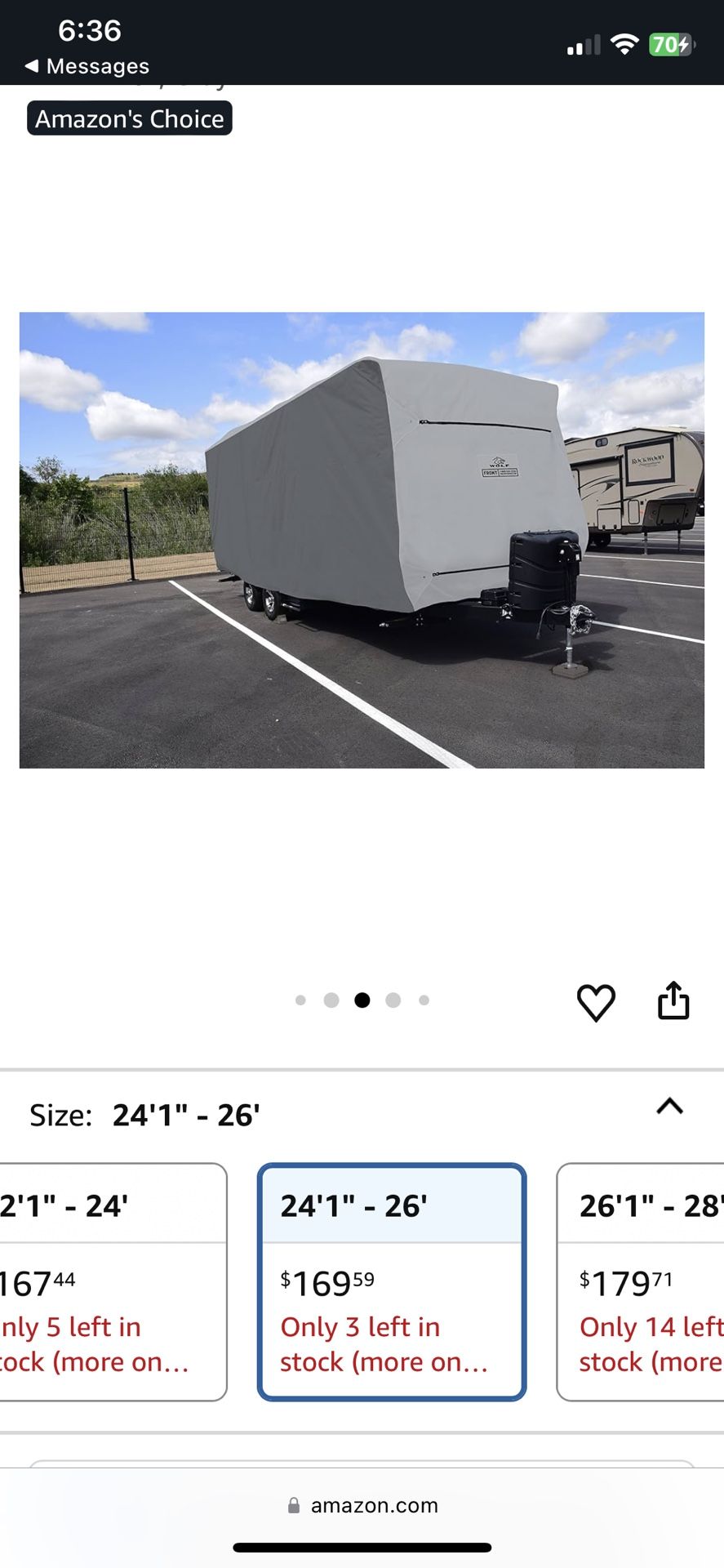 RV Cover For Storage