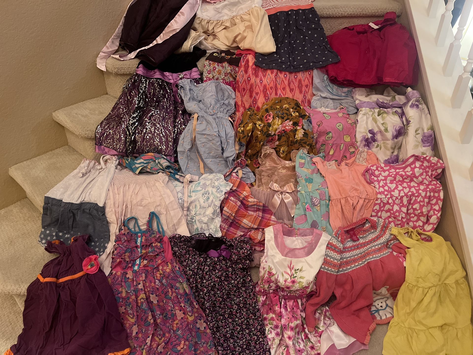 5-6 yr Girls Clothes Lot | 70 items