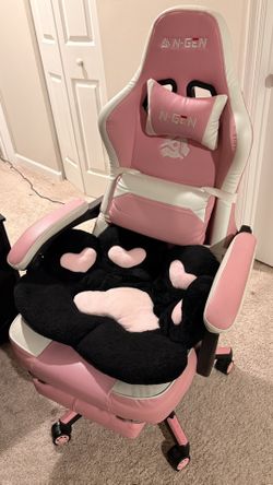 N Gen Pink Gamer Chair