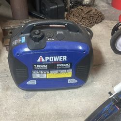 A-iPower/Yamaha SC2000iv Gasoline Portable Invertor Generator with Yamaha Engine, 2000 Peak and 1600 Running Watts