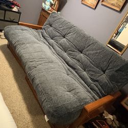 Solid Oak Futon 