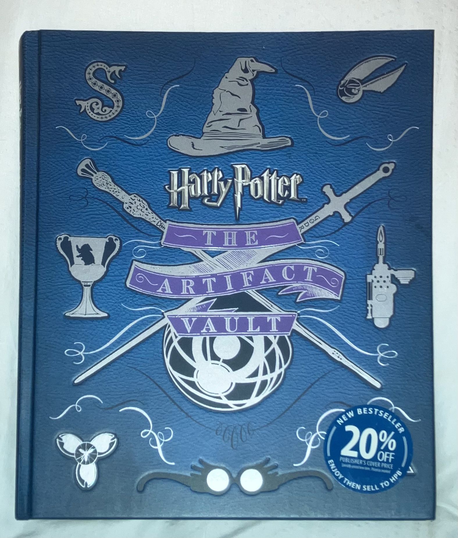 Harry Potter “The Artifact Vault” & Harry Potter “Film Wizardry” Hard Back Books 