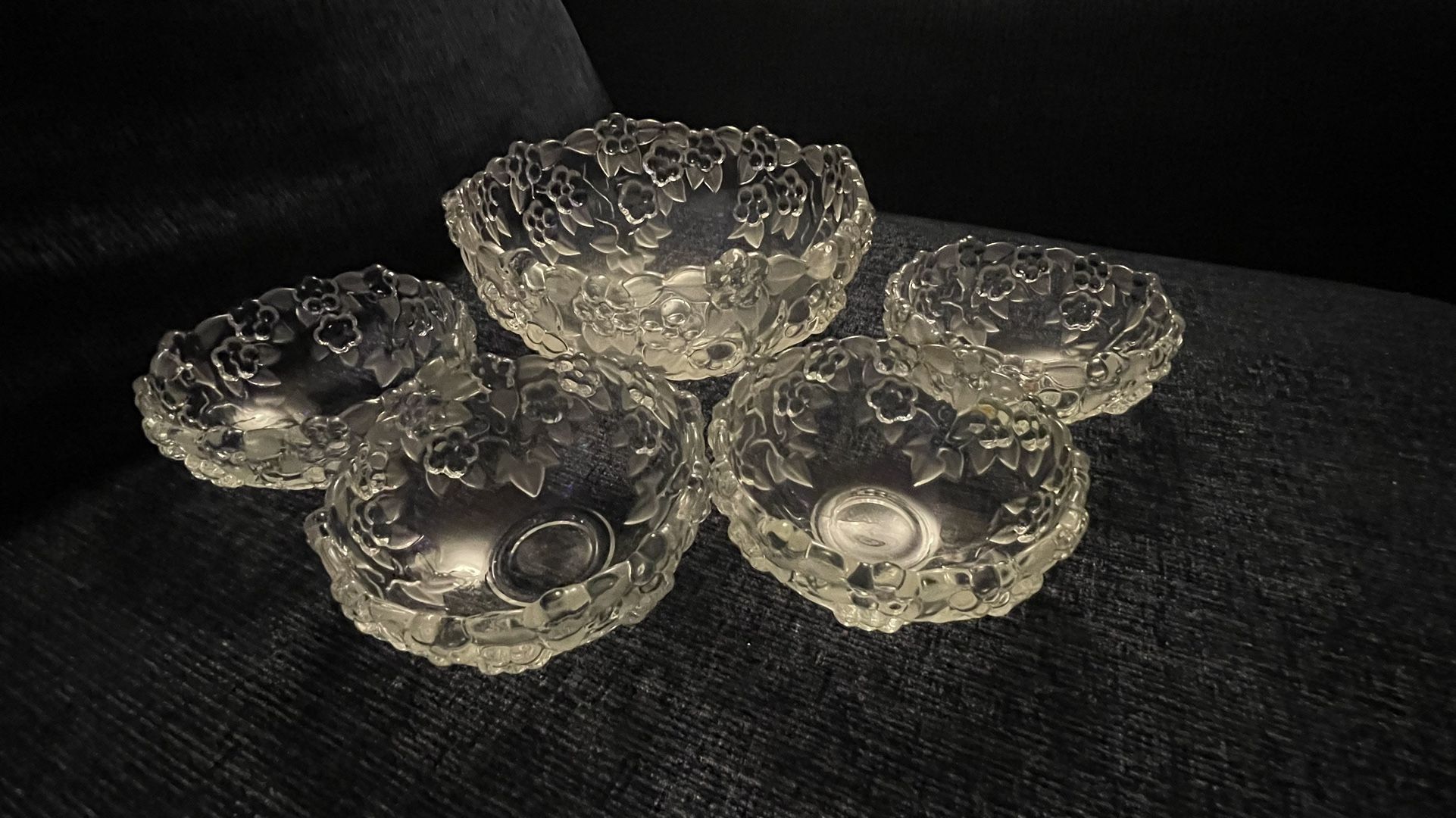 MIKASA Crystal Glass Fruit Bowl