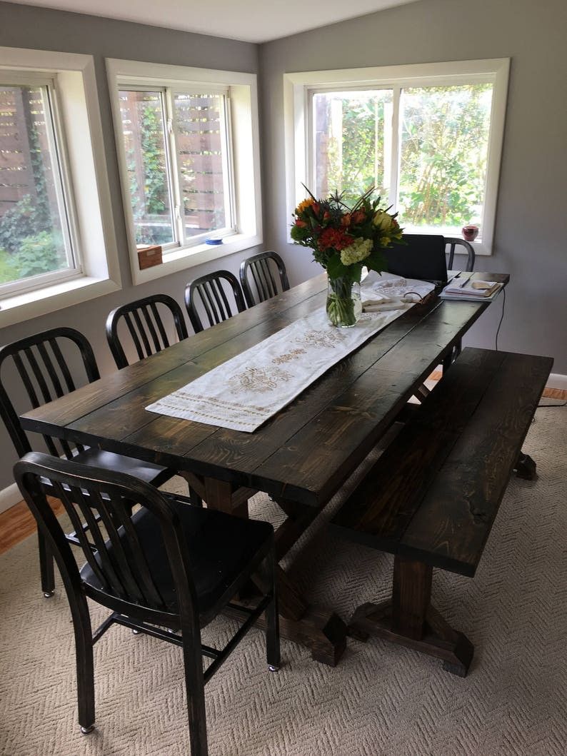 Custom Designed Farmhouse Dining Tables.