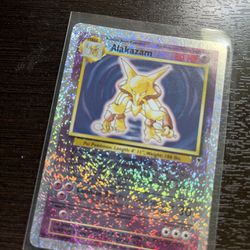  Reverse Holo Pokemon Alakazam Card Legendary Collection Set 1/110 Rare Foil