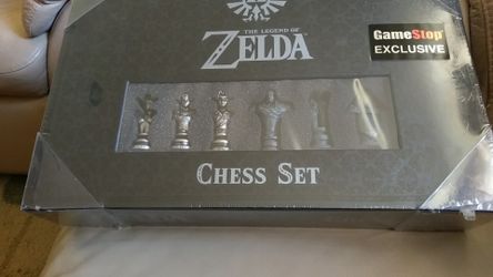 The Legend of Zelda chess set