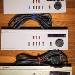 Sony U-Matic remotes RM-580 RM-500