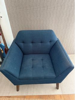 Oversized Chair- Navy Blue