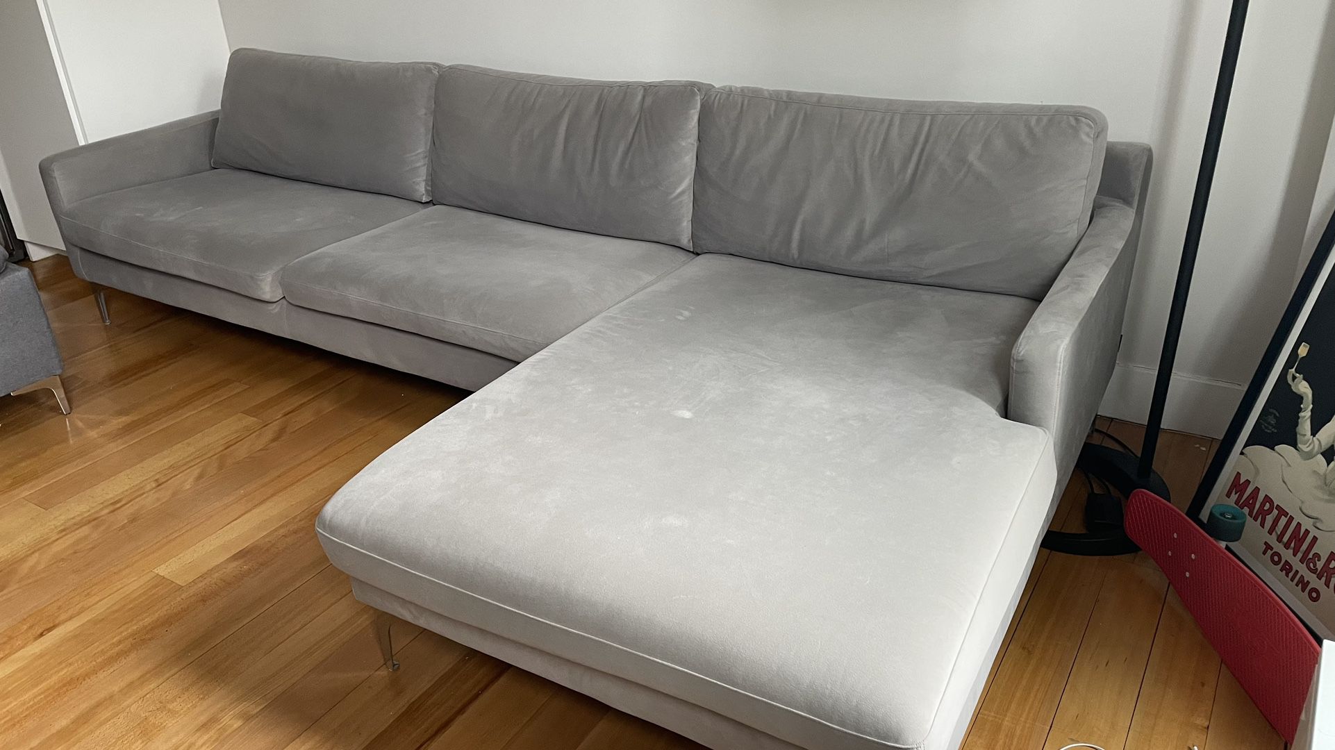 AllModern Fortuna 119” Sofa